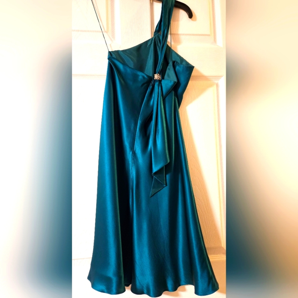 100% Pure Silk Formal Mini with Crystal